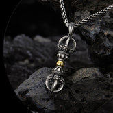 Tibetan Dorje Vajra Design Necklace